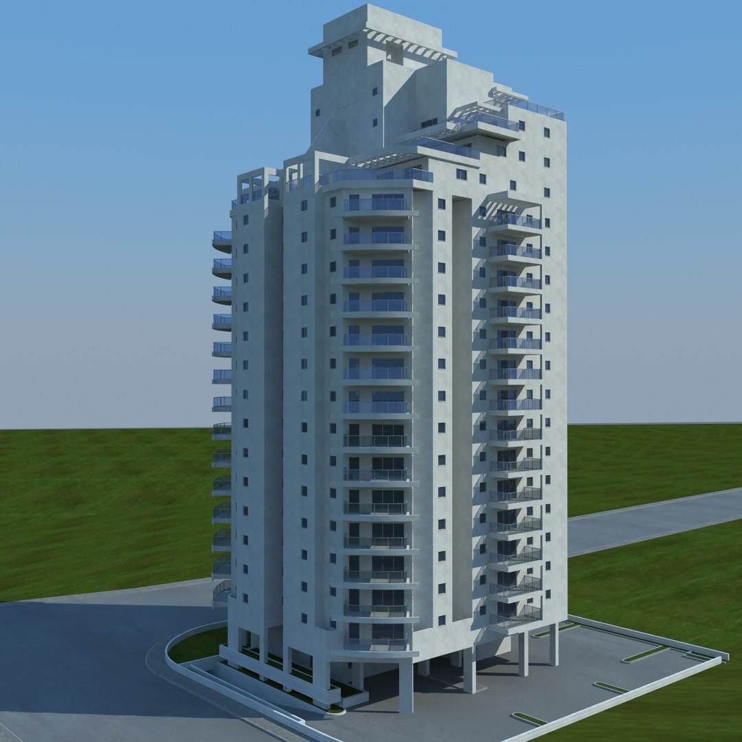 Buildings 2 1 3d Model
