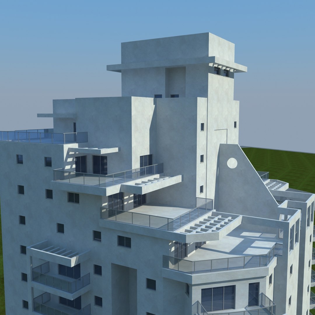 Buildings 2 1 3d Model