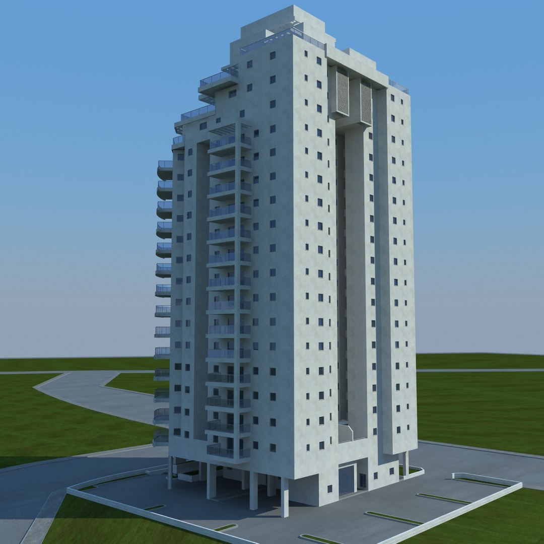 Buildings 2 1 3d Model