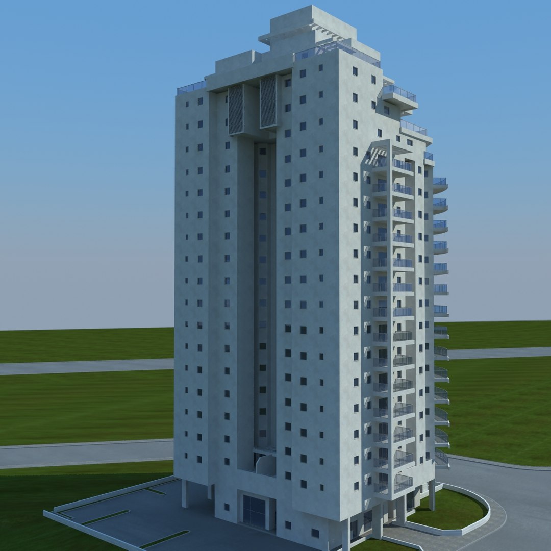 Buildings 2 1 3d Model