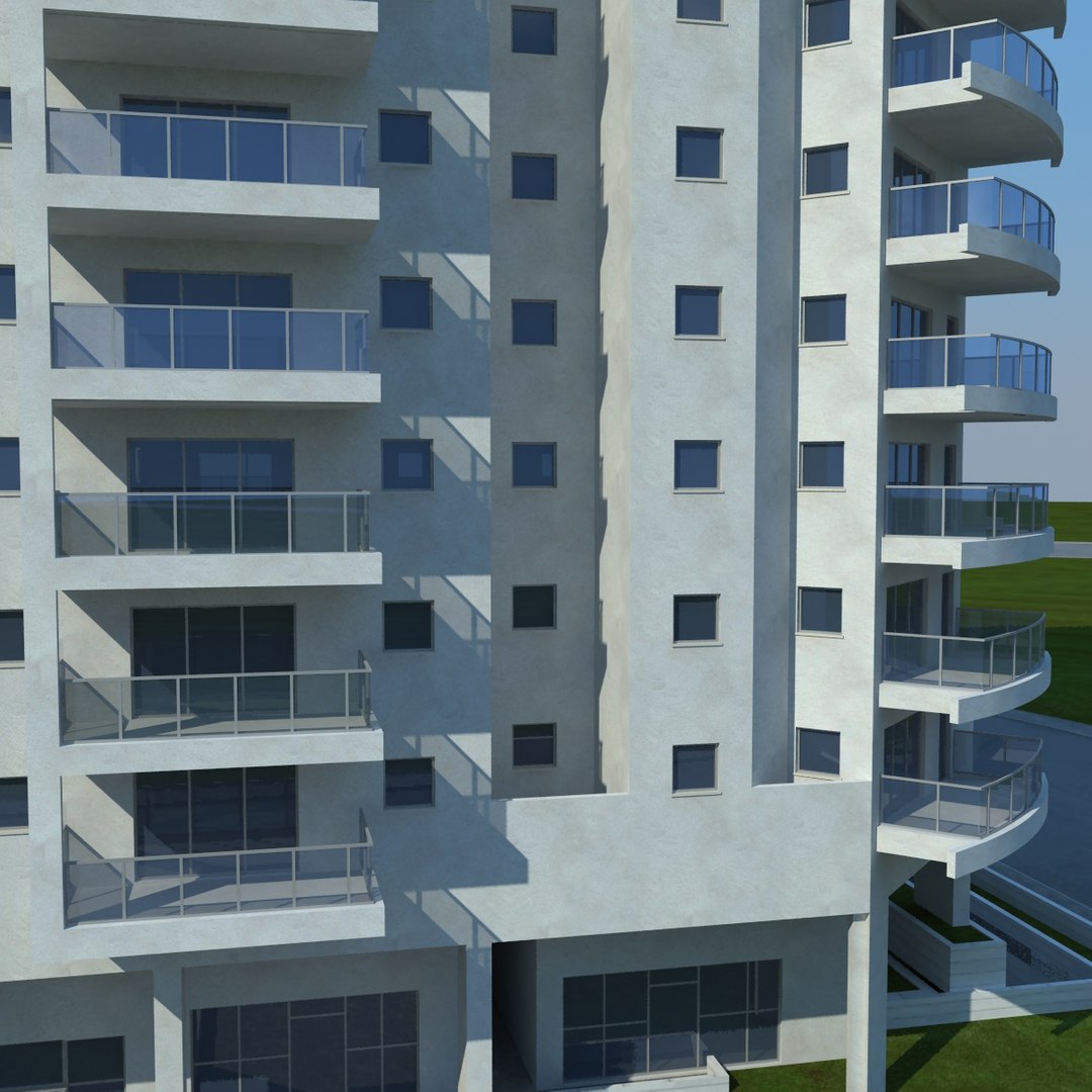 Buildings 2 1 3d Model
