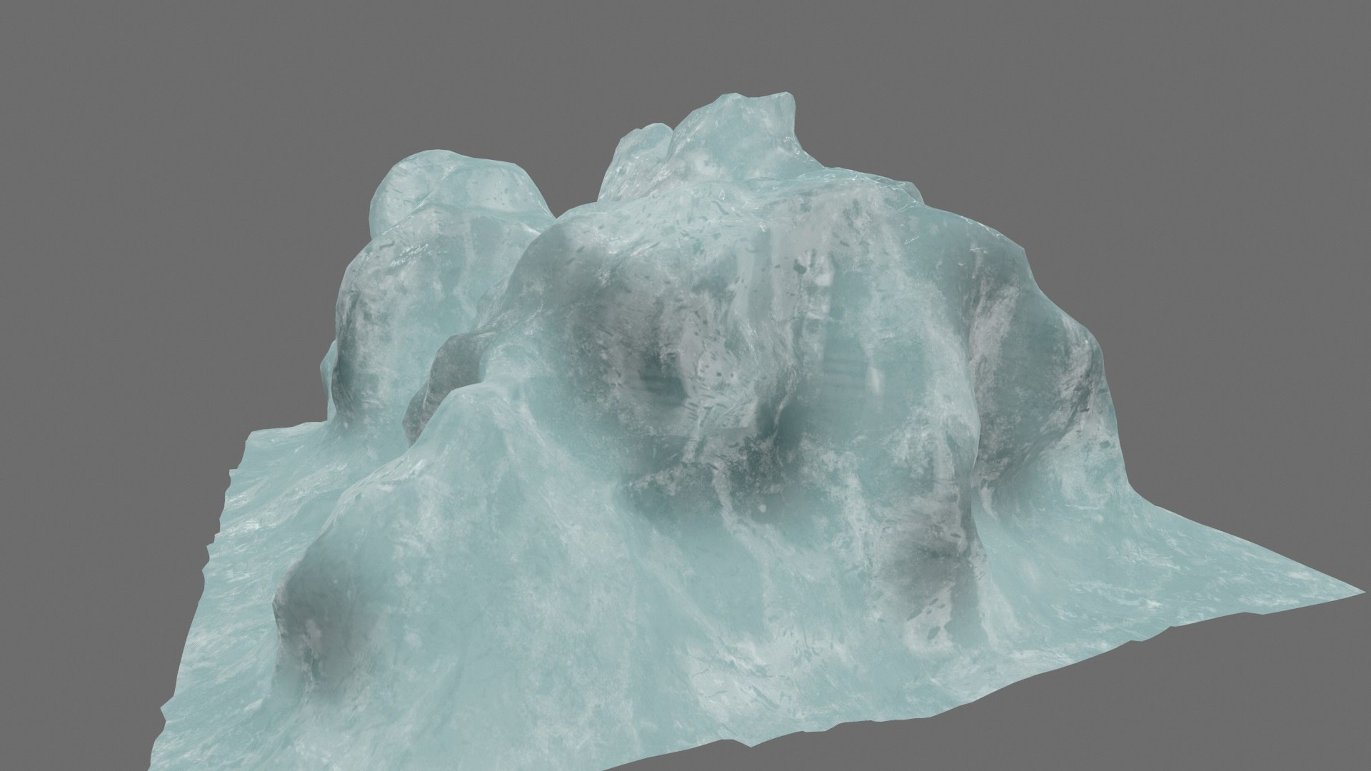 Ice snow 3D model - TurboSquid 1175133