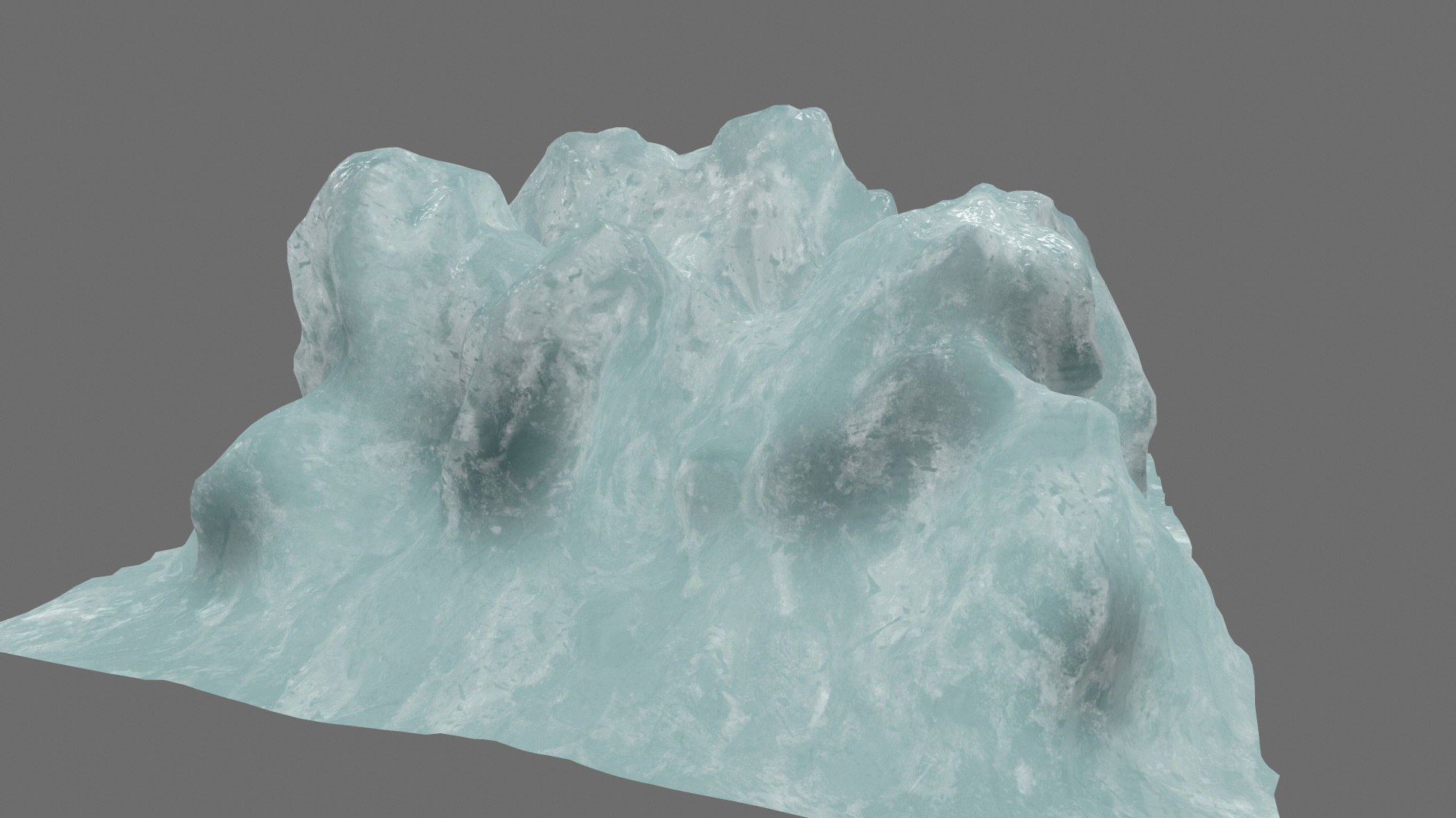 Ice snow 3D model - TurboSquid 1175133