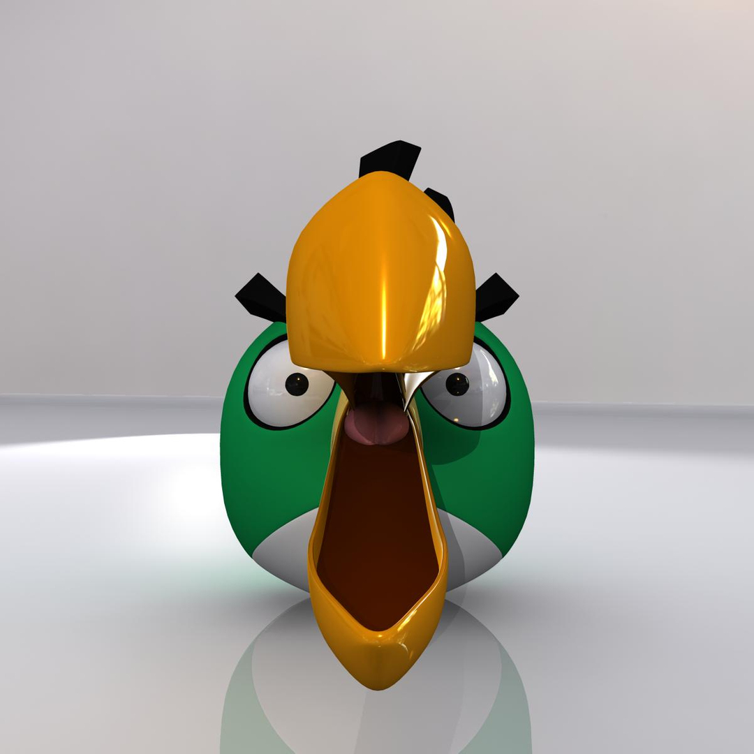 green bird angry birds