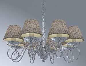 3D lustre light model