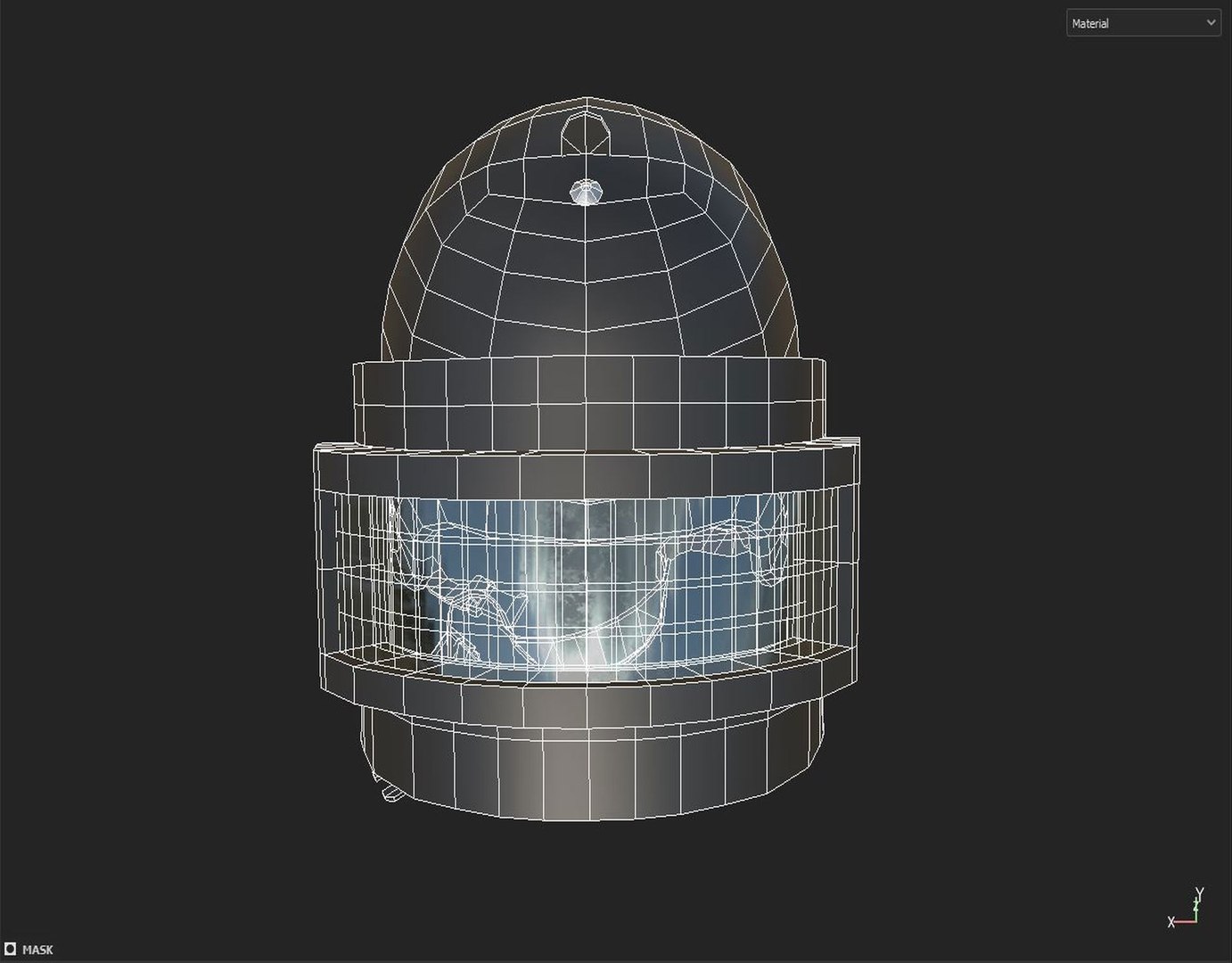 3D Combat Helmet Model - TurboSquid 2246046