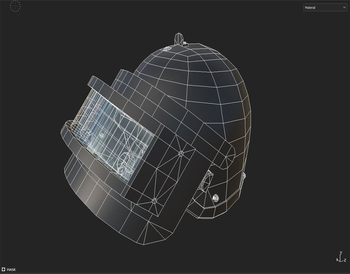 3D Combat Helmet Model - TurboSquid 2246046