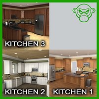 complete kitchen set