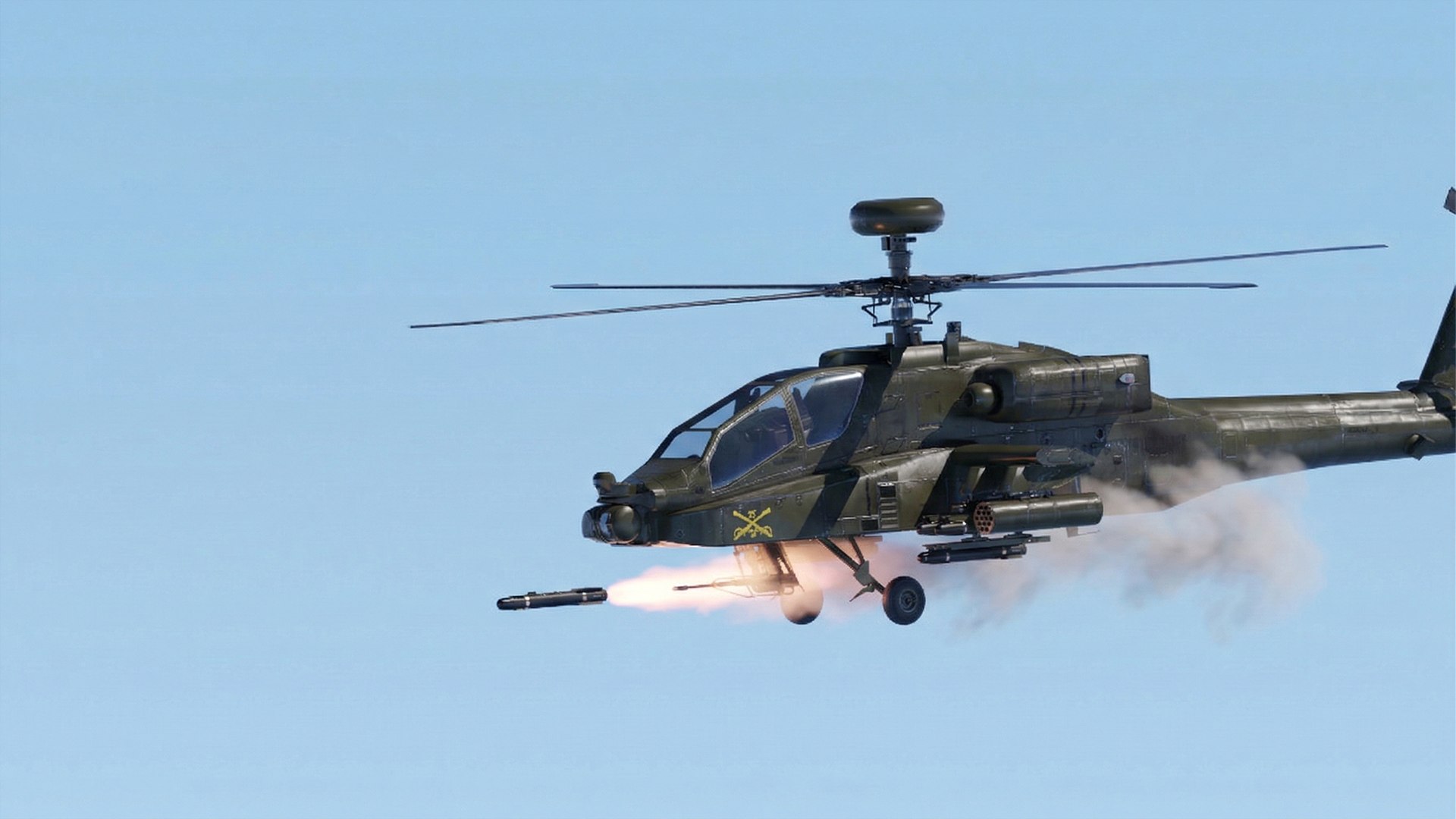 Boeing AH-64D Apache With Weapons Fully-Rigged Game Ready 3D ...