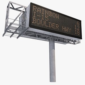 3D Variable-message sign