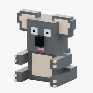 3D Voxel Koala model
