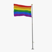Pole Flag LGBT
