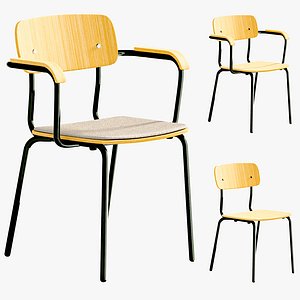 Holmen Dining Chair 3D model