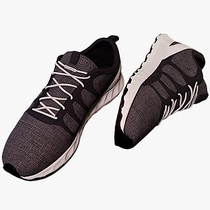 3D Sneakers Shoes model