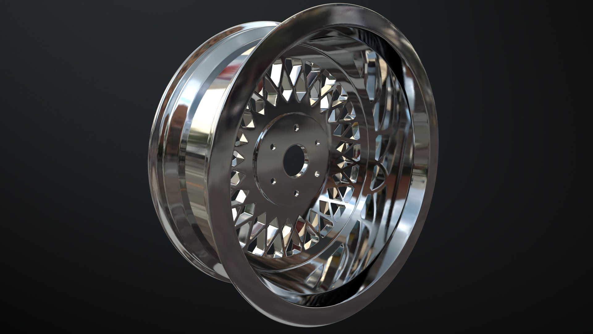 Car Rim Model - TurboSquid 1878043