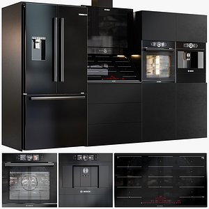 bosch kitchen appliances 3D model