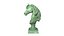 Bronze  Jade  Marble Horse Head bust statue for render and 3d print