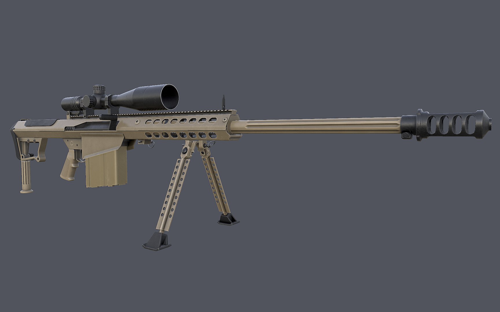 3d m107a1 rifle model https://p.turbosquid.com/ts-thumb/4D/ePgMvg/BaOsy0u8/screenshot016/png/1471539331/1920x1080/fit_q87/7b837aa91bdb1e8b92de6e9d746ce12473ac7058/screenshot016.jpg