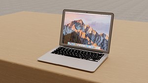3D apple macbook mac
