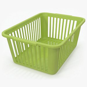 Plastic Handy Basket Green