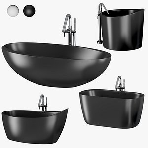 Bath set Viva lusso 3D