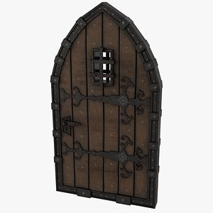 Medieval Door Old Dungeon Door