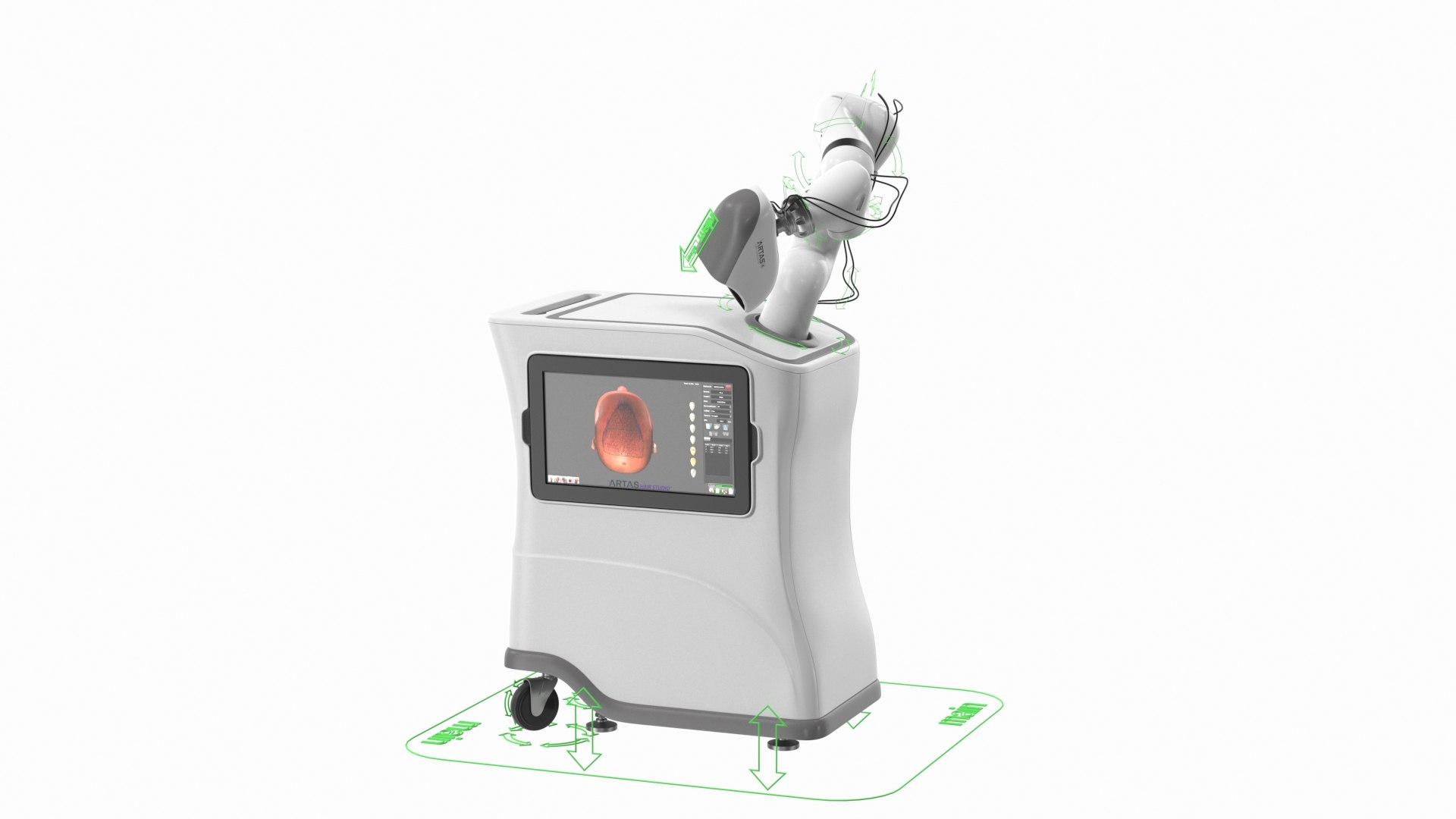ARTAS Robotic Hair Restoration Rigged 3D Model - TurboSquid 1995363