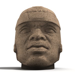Olmec Stone Head