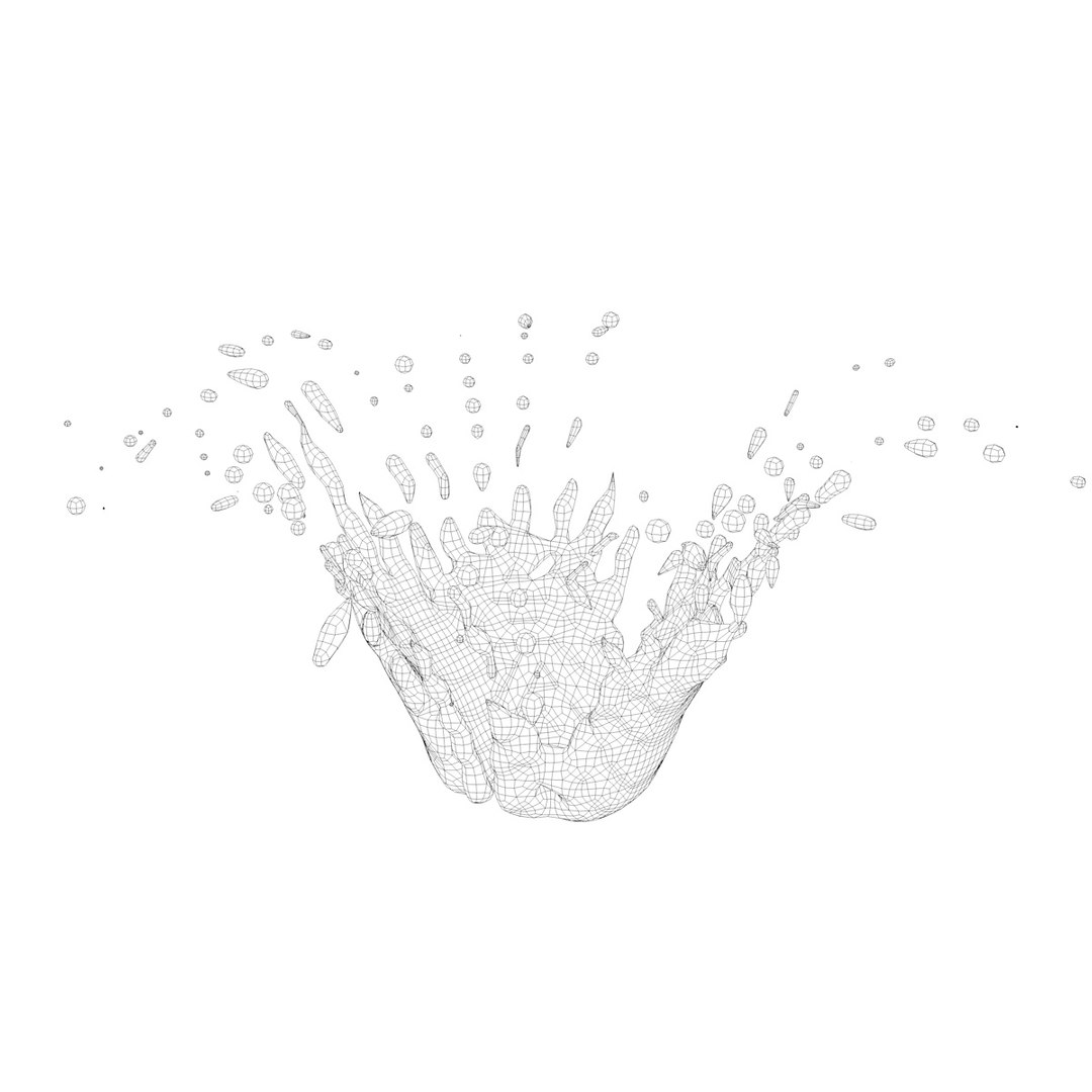 3D Model Splashes Mapping Surface - TurboSquid 1322640