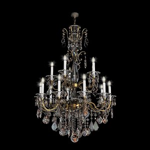 3d model chandelier schonbek