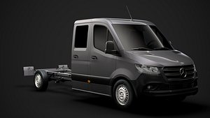 mercedes sprinter chassis crew 3D