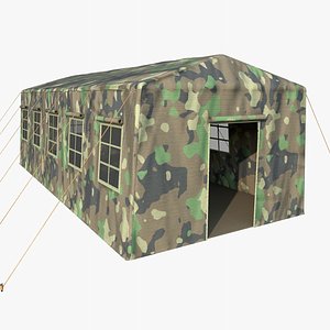 Military Tent 3D Models for Download