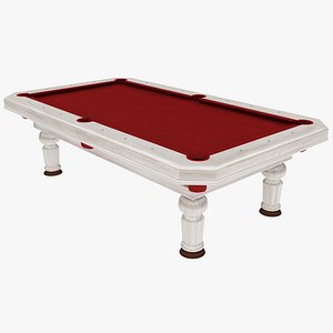 billiard table 3D model