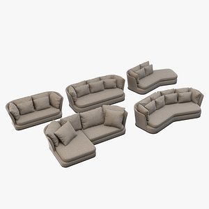 3D Apollo Sofa Collection