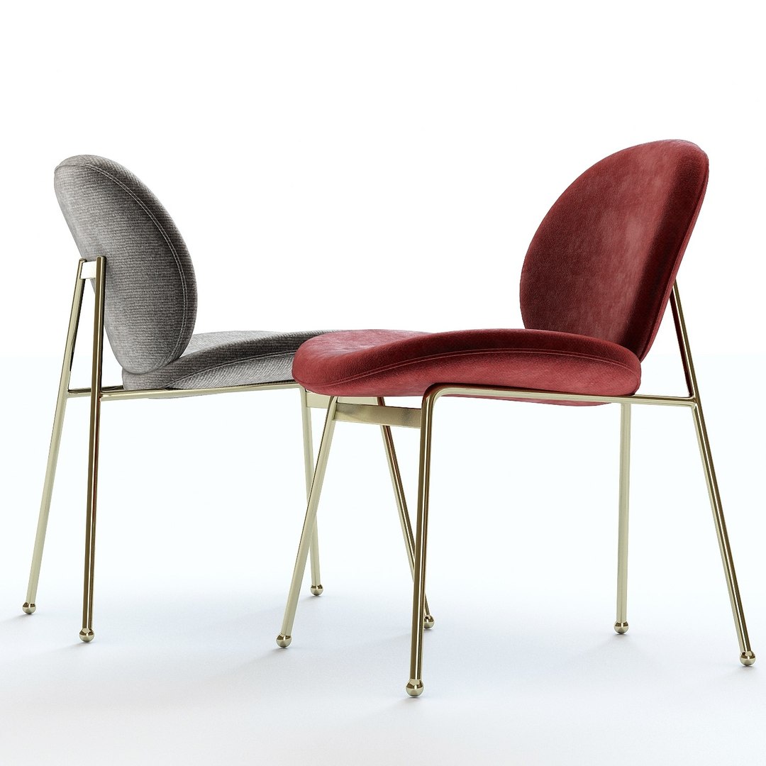 West elm jane dining chair 3D model TurboSquid 1388842