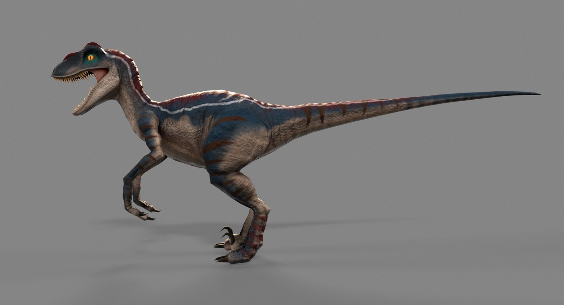3D velociraptor dinosaur games model https://p.turbosquid.com/ts-thumb/4E/OBOgzu/C0WWEfAO/screenshot011/jpg/1508794904/1920x1080/fit_q87/5aa2d4dcf42a3f30c06d88301aac38e65238bf48/screenshot011.jpg