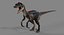 Velociraptor Low Poly