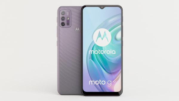 3D moto g10 model