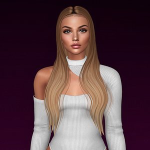 3D hairstyle secondlife