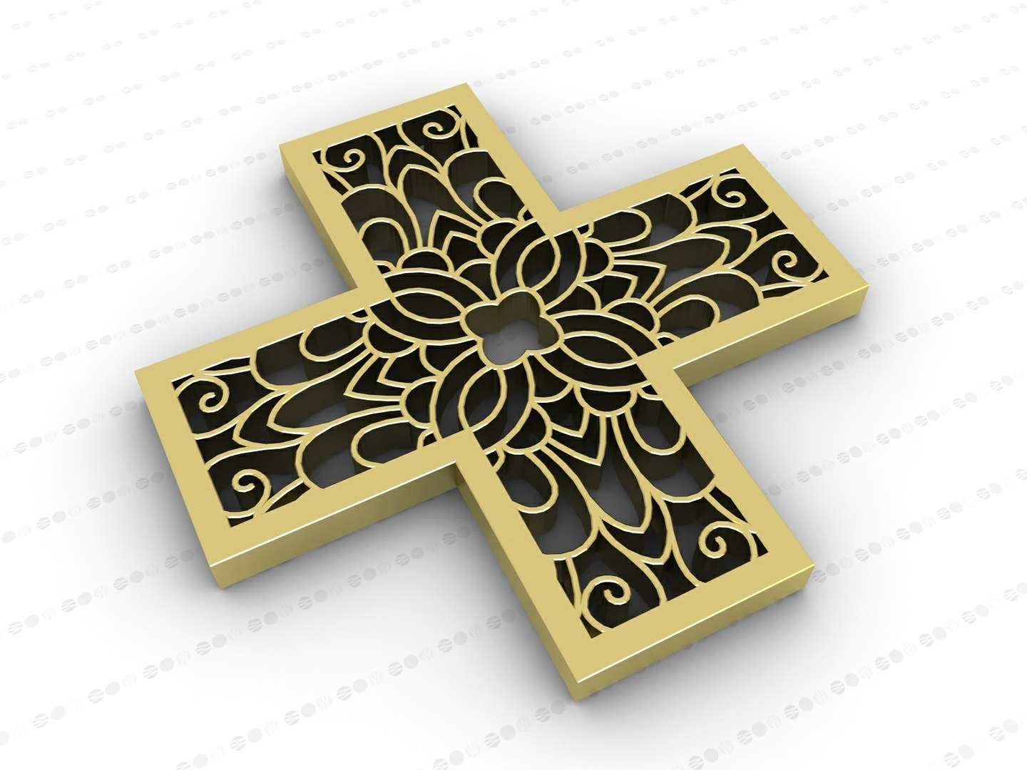 Cross 3D Model - TurboSquid 1455890