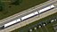 Städtischer Stadtbahnzug manipuliert