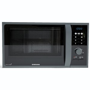 Metal microwave oven