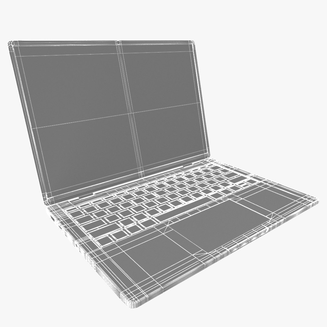 3D generic ultrabook model https://p.turbosquid.com/ts-thumb/4E/a5oDHg/lQMbOEDi/wireframe/jpg/1523127431/1920x1080/fit_q87/dd62d2265bd42a66e76ea7c7edb6de68a66912a3/wireframe.jpg