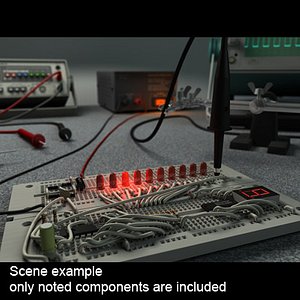 3ds max resistor diode capacitor