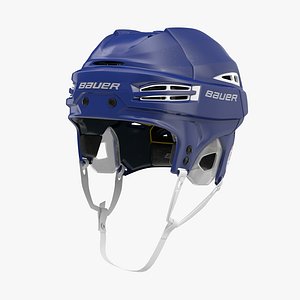 3d hockey helmet bauer re-akt model