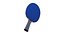 Paleta de ping pong de tela