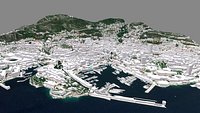 Cityscape Monte Carlo Monaco