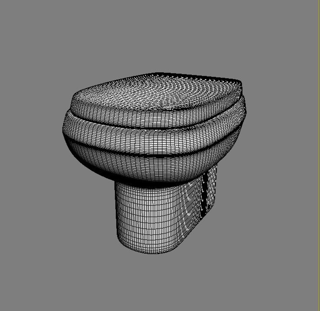 Bathroom Toilet 3D Model - TurboSquid 1532317