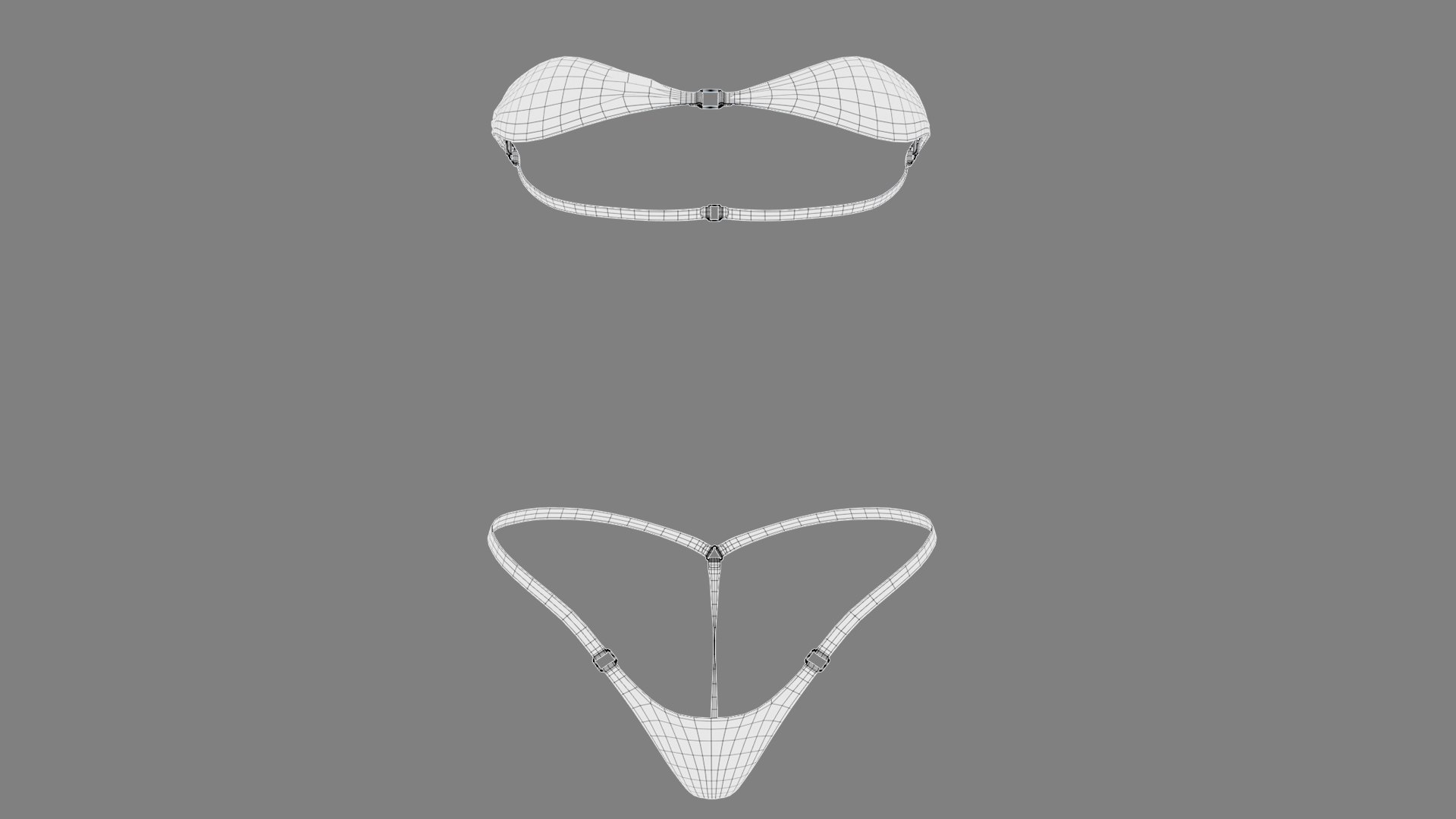 3D Swimsuit Model TurboSquid 1903063