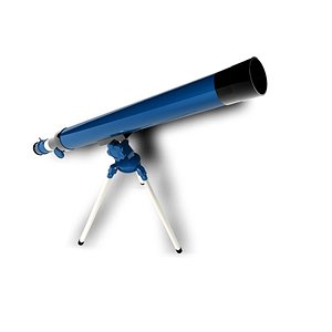3d model telescope